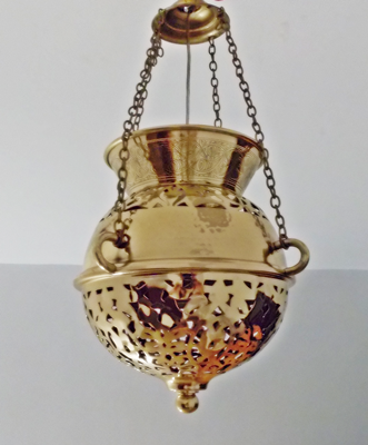 Brass Moroccan Lantern Shades